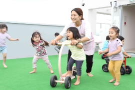 帰りの会・順次降園、自由遊び