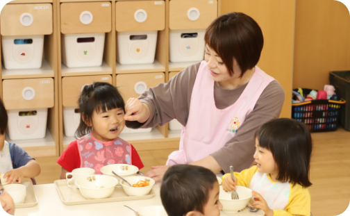 給食の写真